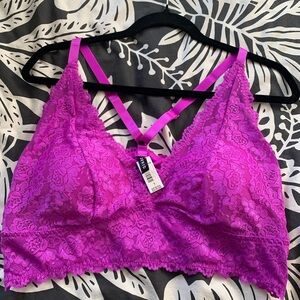 NWT Torrid Violet Lace Bralette - Torrid Size 1